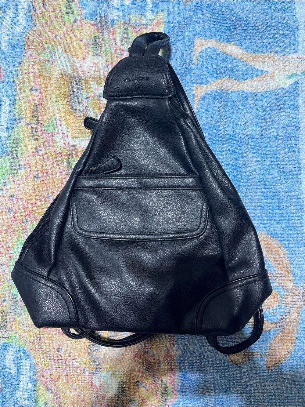 Villager Leather Sling Bag